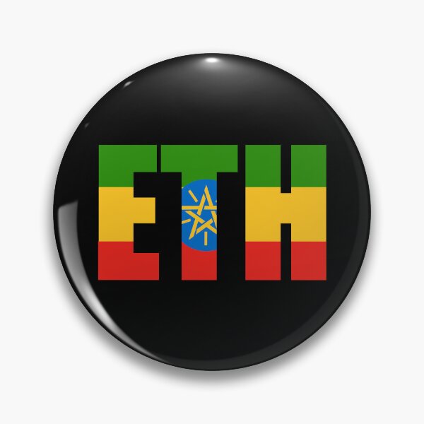 Item preview, Ethiopia Flag Initials ET designed and sold by shitpostee.