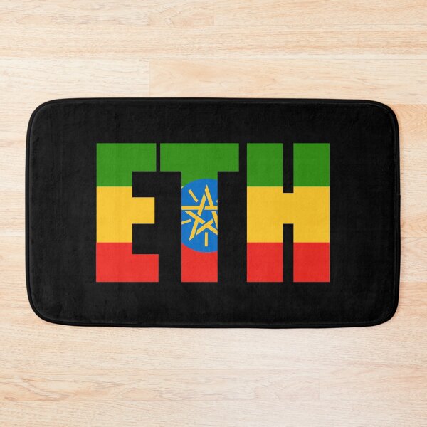 Item preview, Ethiopia Flag Initials ET designed and sold by shitpostee.