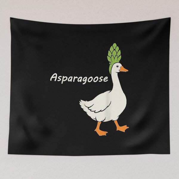 Item preview, Funny Asparagoose Goose Vegetable designed and sold by EricCotanori.
