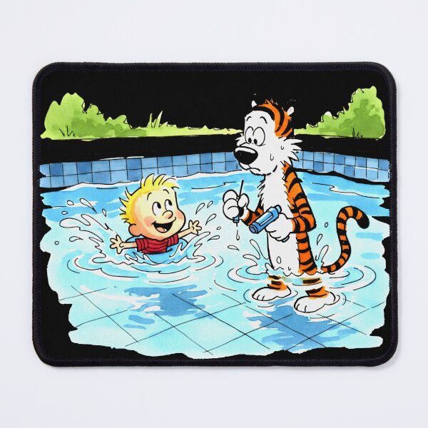 Item preview, Calvin and Hobbes Pool Fun designed and sold by laschikarin.