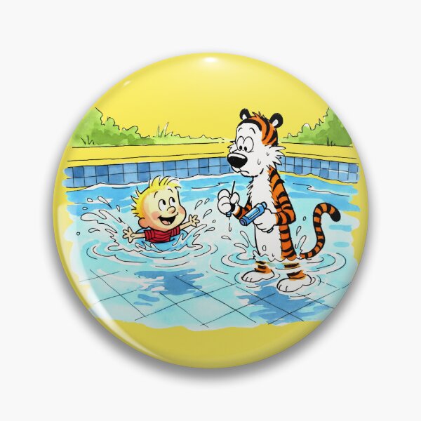 Item preview, Calvin and Hobbes Pool Fun designed and sold by laschikarin.