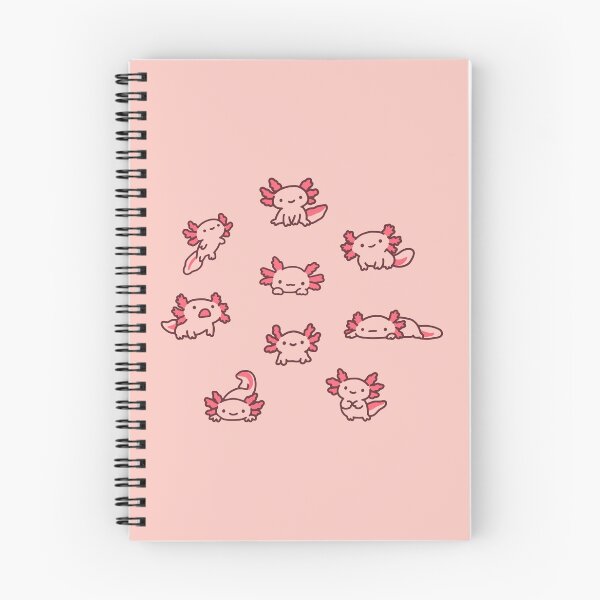 Item preview, Cute Axolotls Doodles designed and sold by Doodlywood.