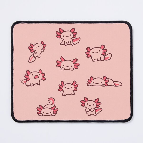 Item preview, Cute Axolotls Doodles designed and sold by Doodlywood.