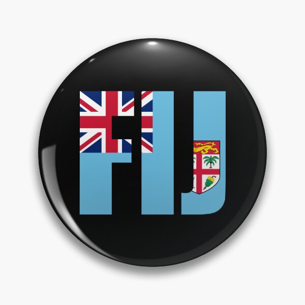 Item preview, Fiji Flag Initials FJ designed and sold by shitpostee.