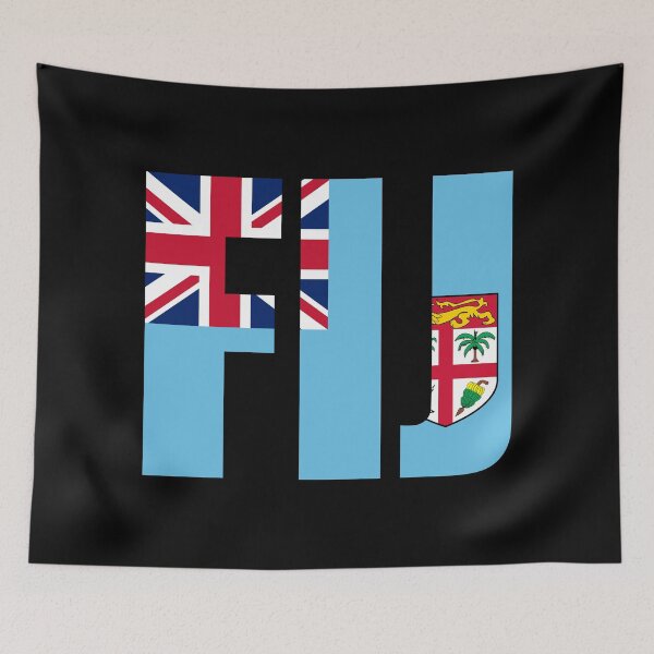 Item preview, Fiji Flag Initials FJ designed and sold by shitpostee.