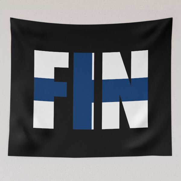 Item preview, Finland Flag Initials FI designed and sold by shitpostee.