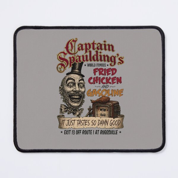 Item preview, Captain Spaulding's Fried Chicken and Gasoline Tee-33 designed and sold by Matthiasgrummel.
