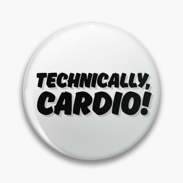 Item preview, Technically Cardio Funny Fitness Gym Humor Gift T-Shirt no.3 designed and sold by is-ann-are.