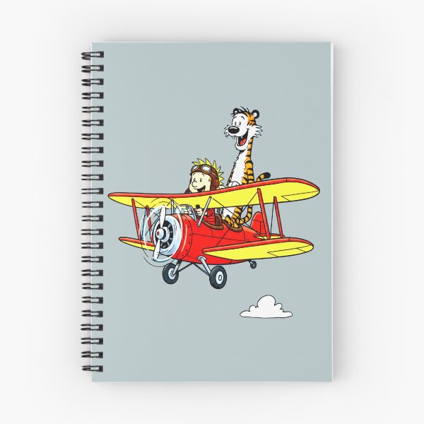 Item preview, Calvin and Hobbes in Red Plane designed and sold by laschikarin.