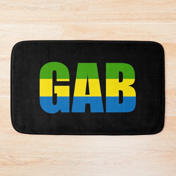 Item preview, Gabon Flag Initials GA designed and sold by shitpostee.