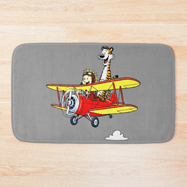 Item preview, Calvin and Hobbes in Red Plane designed and sold by laschikarin.