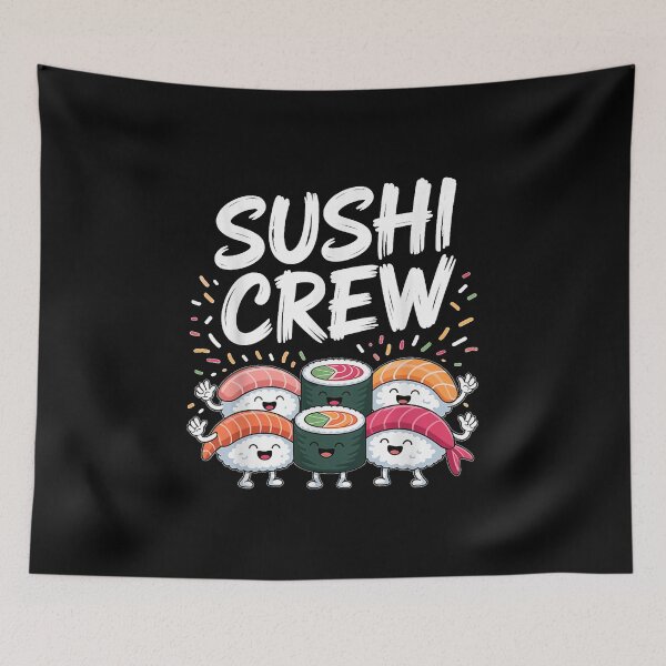 Item preview, Cute Sushi Art for Men Women Kids Japanese Food Sushi Lover  designed and sold by EricCotanori.