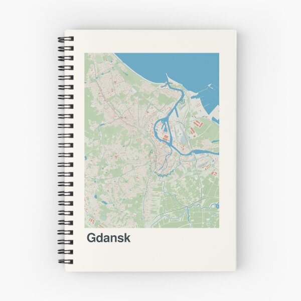 Item preview, Gdansk Minimalistic Map Art designed and sold by MapsNerd.