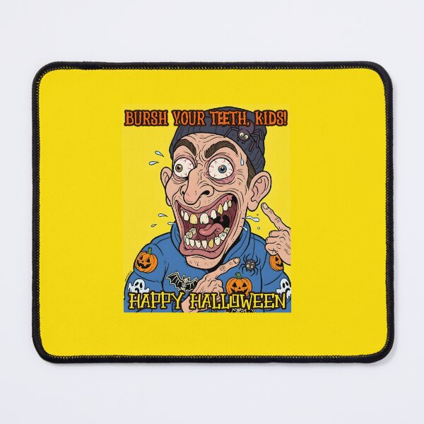 Item preview, Bursh Your Teeth Kids Happy Halloween Funny Spooky Retro Cartoon Art designed and sold by BrainConstip.