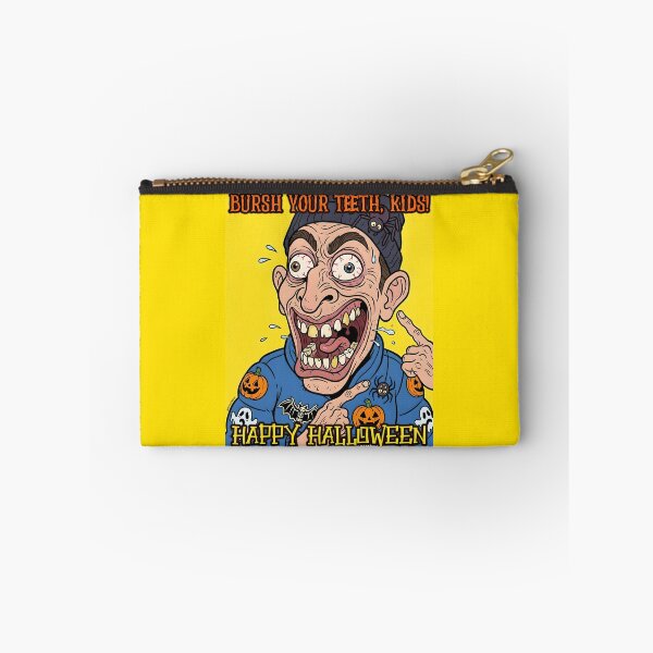 Item preview, Bursh Your Teeth Kids Happy Halloween Funny Spooky Retro Cartoon Art designed and sold by BrainConstip.