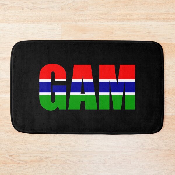 Item preview, Gambia Flag Initials GM designed and sold by shitpostee.