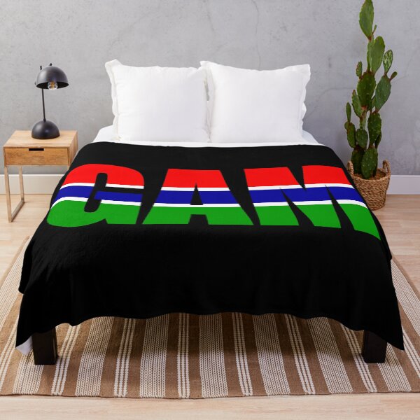 Item preview, Gambia Flag Initials GM designed and sold by shitpostee.