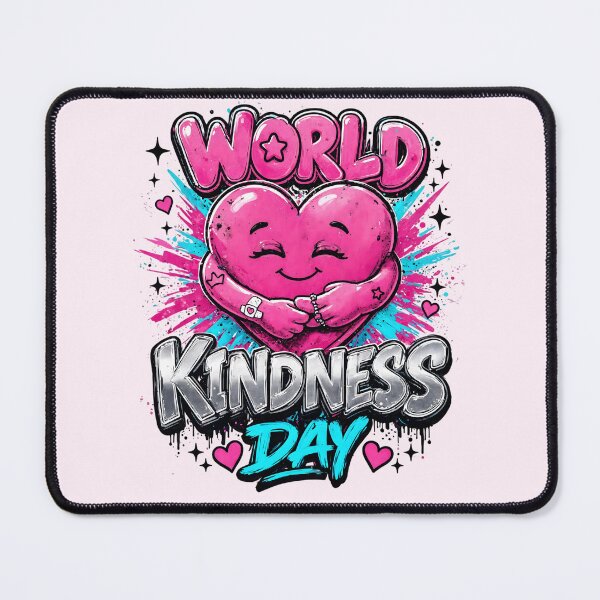 Item preview, Cute Y2K Kawaii Self Love Heart World Kindness Day designed and sold by CloudyCatArt.