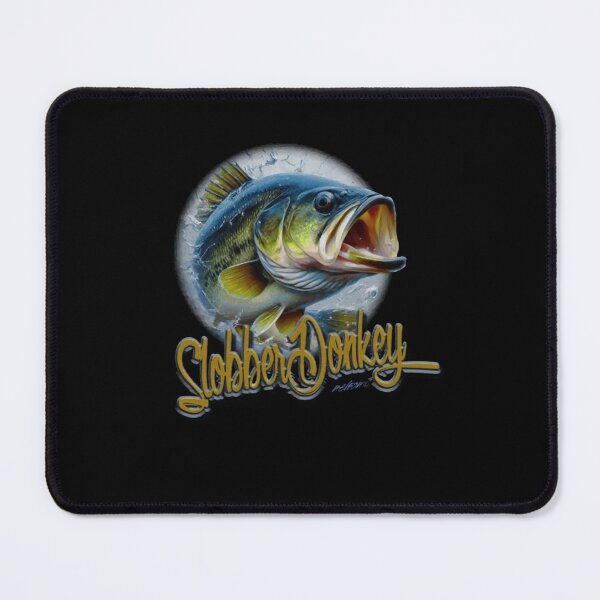 Item preview, Realistic Largemouth Bass Fish Jumping Fishing Poster designed and sold by MustafaScharf.