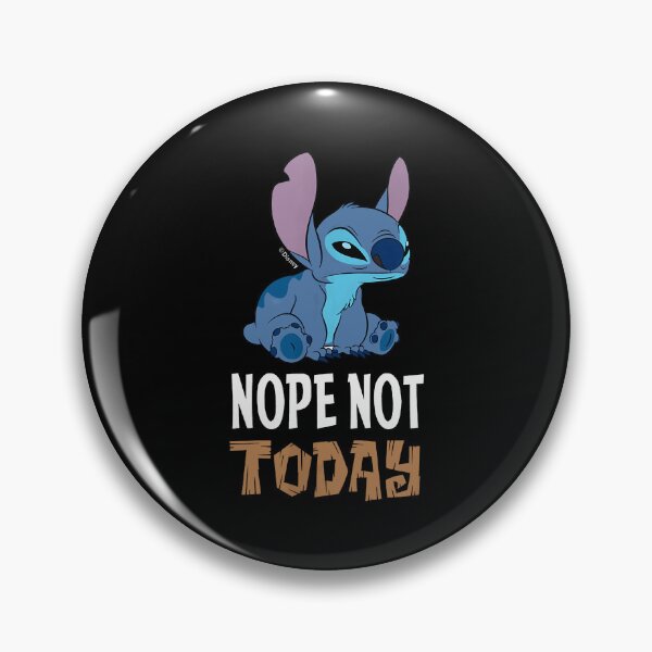 Item preview, Lilo & Stitch Nope Not Today designed and sold by junglecolor.