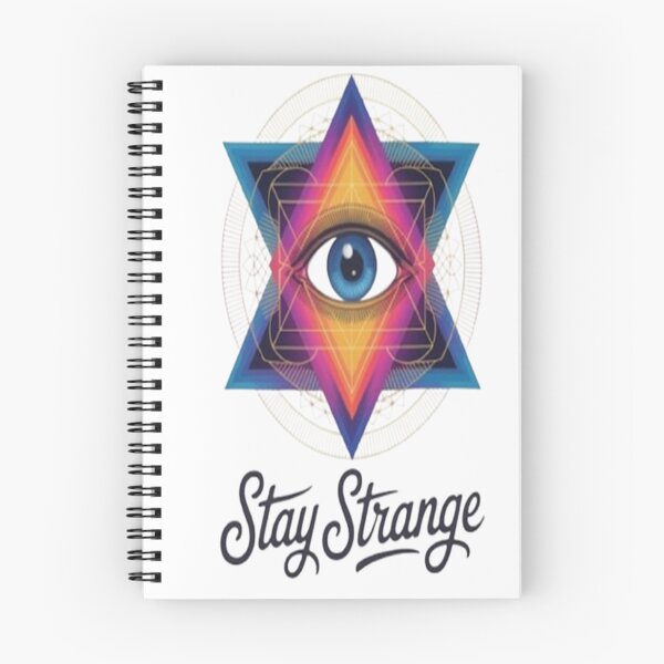 Item preview, Stay Strange Psychedelic Geometry Design designed and sold by StreetWave01.