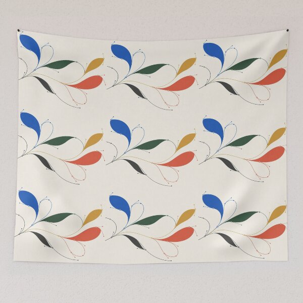 Item preview, Bezier Bloom – Vector Designer Mouse Pad designed and sold by astersgraphics.