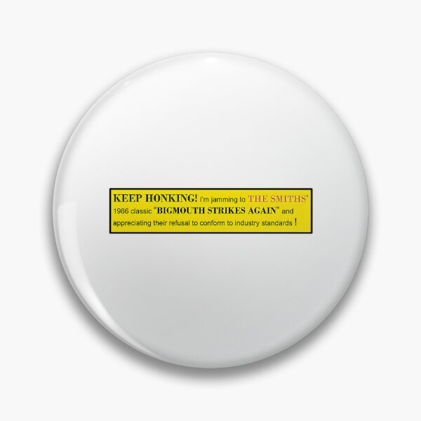 Item preview, Keep Honking Bigmouth Strikes Again By The Smiths designed and sold by matthe-lopez.