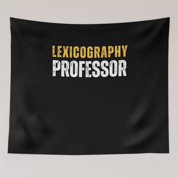 Item preview, Lexicography Professor designed and sold by domostore.