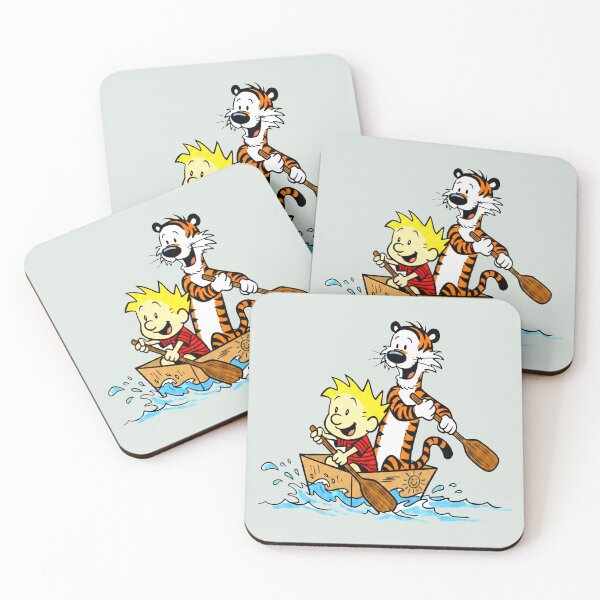 Item preview, Calvin and Hobbes in a Boat designed and sold by laschikarin.