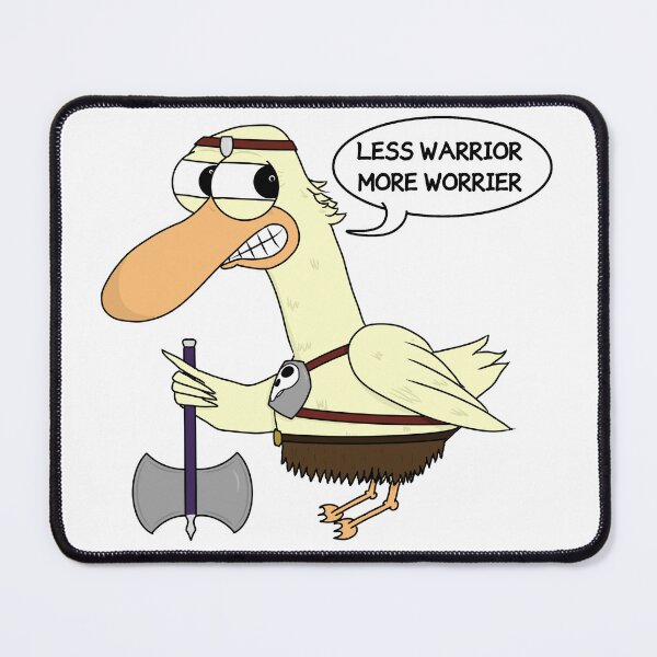 Item preview, The Mighty Worrier designed and sold by DumpDaze.