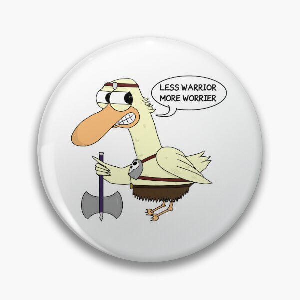 Item preview, The Mighty Worrier designed and sold by DumpDaze.