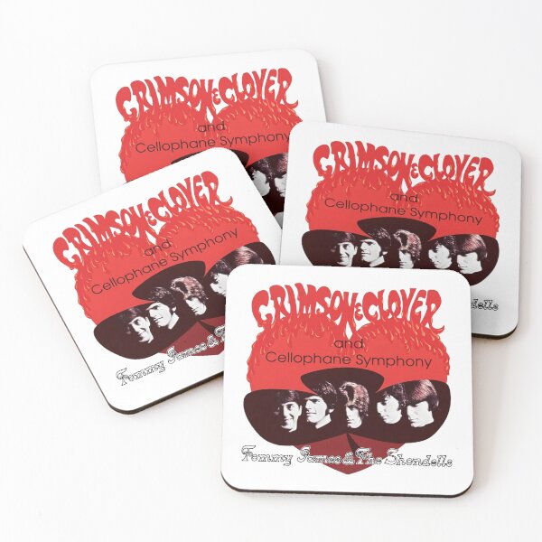 Item preview, Crimson & Clover - Pop Rock Band designed and sold by KirinStudio.