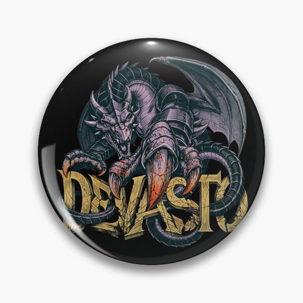 Item preview, Devasto Dragon – Epic Fantasy Dragon Art, Ancient Wyrm, Legendary Mythical Creature, Destructive Dark Fantasy Beast, Medieval RPG Artwork, Powerful Dragon Name & Gift designed and sold by Typologystudios.