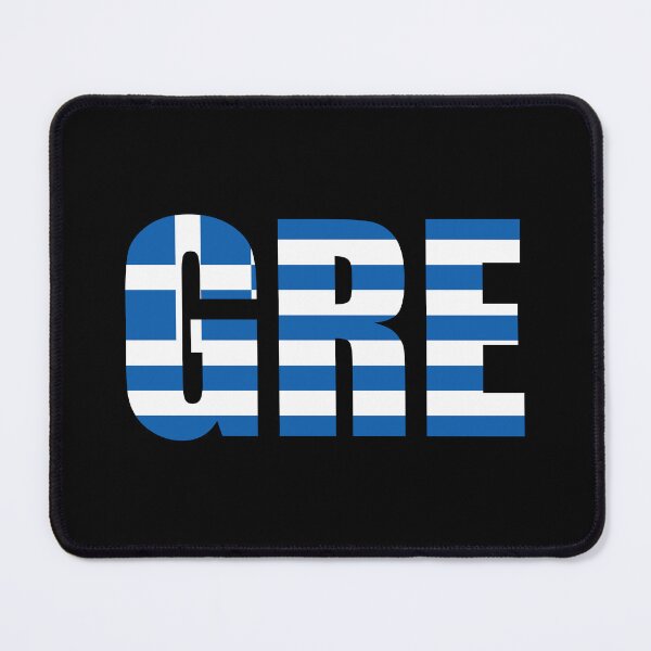 Item preview, Greece Flag Initials GR designed and sold by shitpostee.