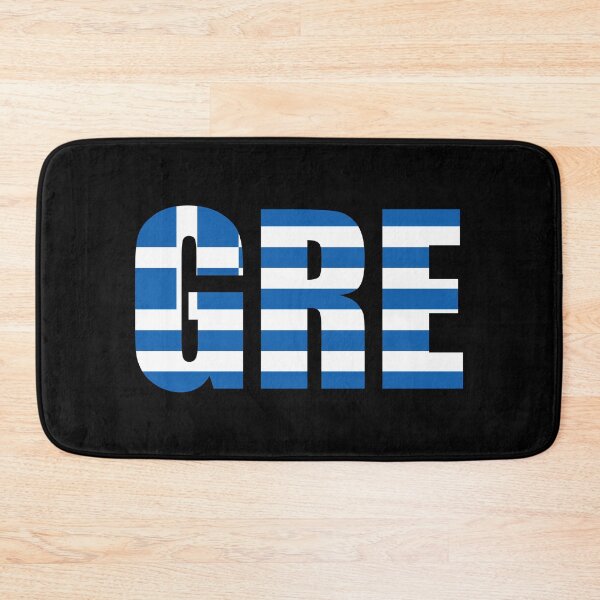 Item preview, Greece Flag Initials GR designed and sold by shitpostee.