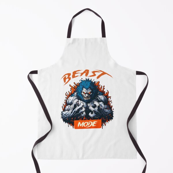 Item preview, Beast Mode Bodybuilding Gym Sports Motivation designed and sold by therese-baskin.