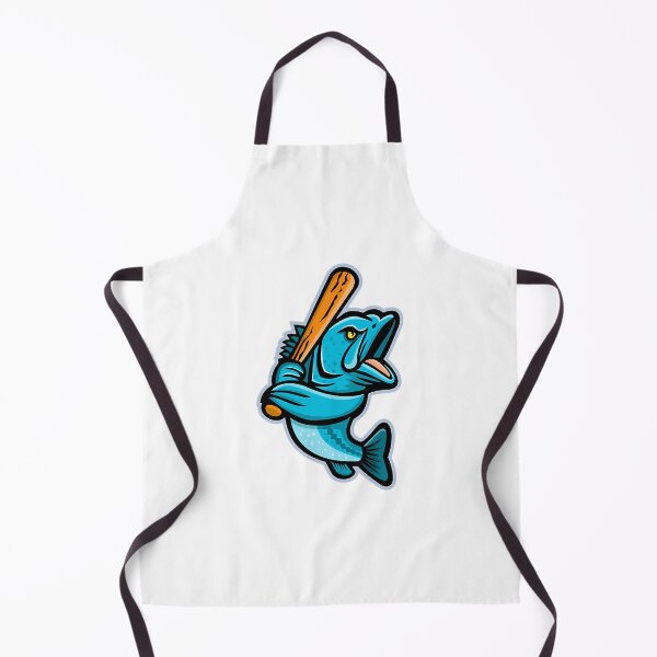 Item preview, Largemouth Bass Baseball Mascot designed and sold by matthe-lopez.