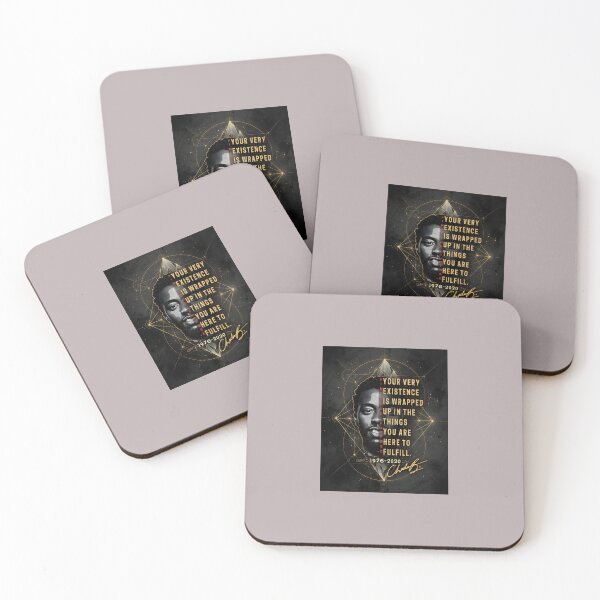Item preview, Chadwick Boseman Purpose Quote Life Dates T-Shirt-1 designed and sold by DennisLehnort.