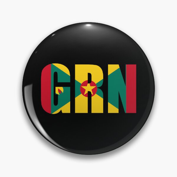 Item preview, Grenada Flag Initials GD designed and sold by shitpostee.