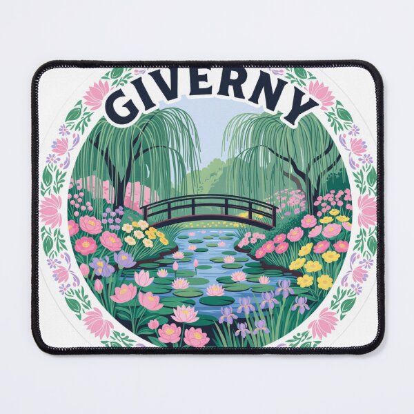 Item preview, Giverny Garden France Sticker designed and sold by Imaginarium of Chaos falcon88 .