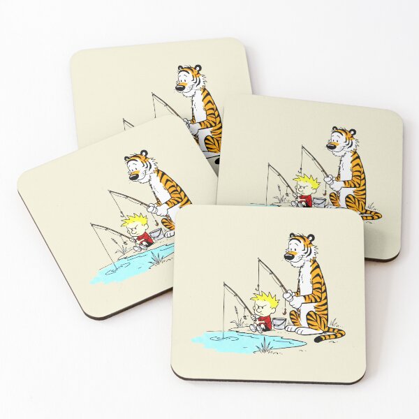 Item preview, Calvin and Hobbes Fishing designed and sold by laschikarin.