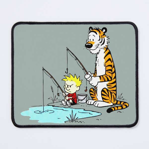 Item preview, Calvin and Hobbes Fishing designed and sold by laschikarin.