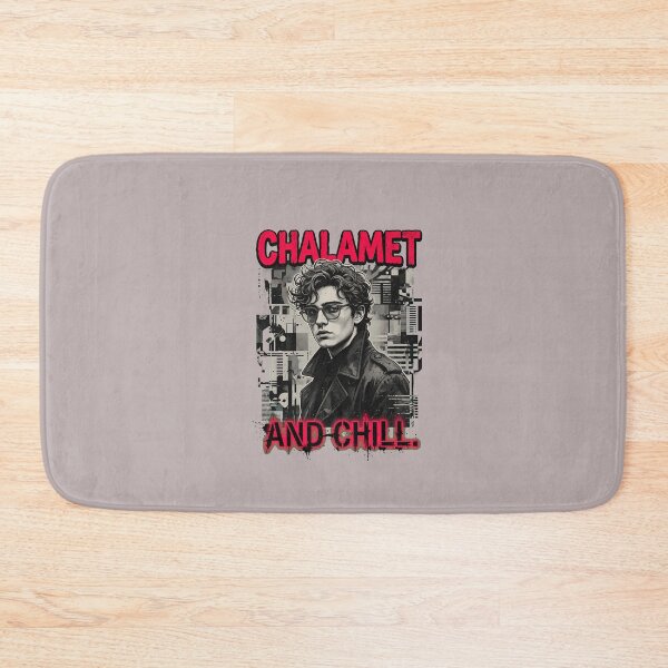 Item preview, Chalamet And Chill Red Text Graphic-51 designed and sold by DennisLehnort.