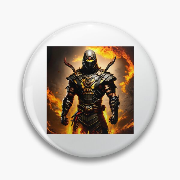 Item preview, Scorpion Mortal Kombat designed and sold by dejah-maddux.
