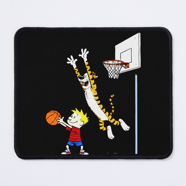 Item preview, Calvin and Hobbes Playing Basketball designed and sold by laschikarin.