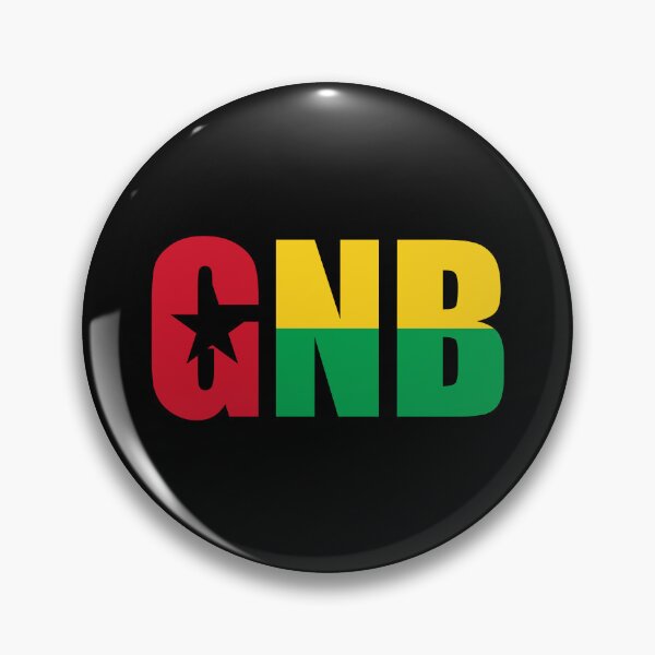 Item preview, Guinea Bissau Flag Initials GW designed and sold by shitpostee.