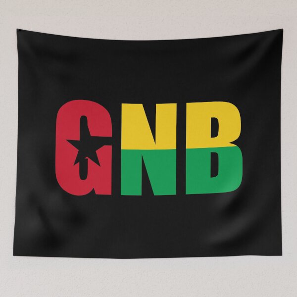 Item preview, Guinea Bissau Flag Initials GW designed and sold by shitpostee.