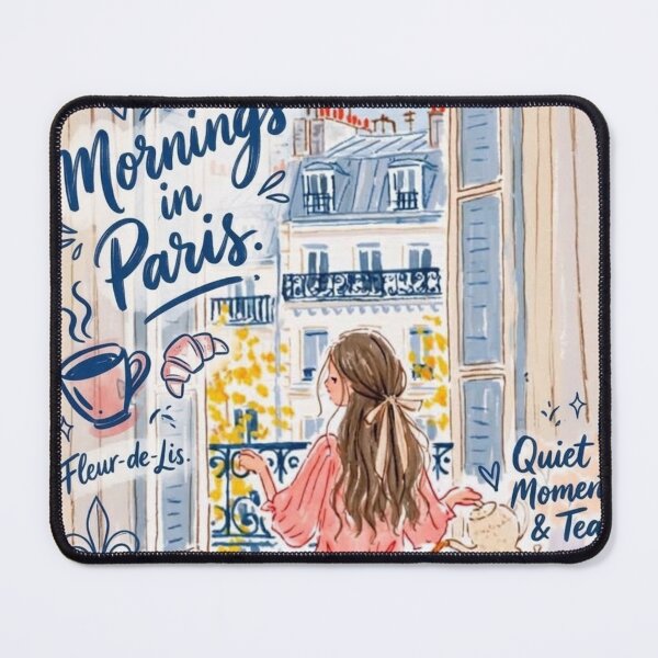 Item preview, Girl Takes Croissant to a Window Fight and Tea Leaves the Building designed and sold by Print Fiction.