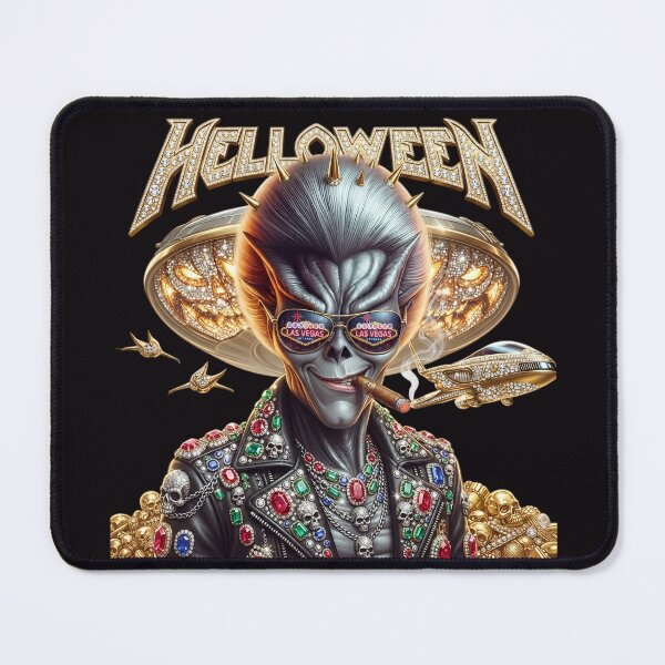 Item preview, Halloween Alien Glasses Cigar UFO Jacket designed and sold by Voodoo Store Paranormal Collections.