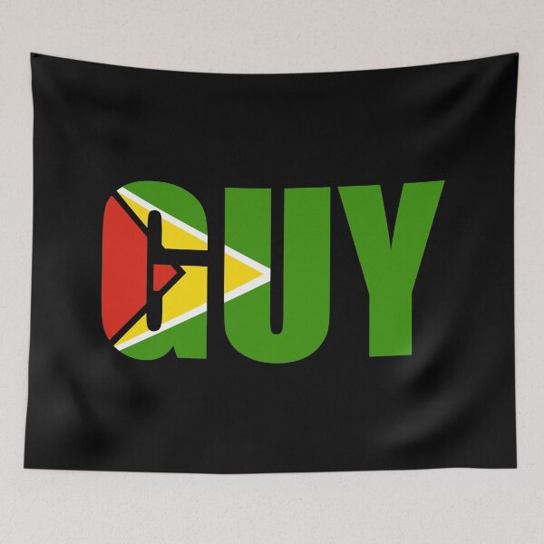 Item preview, Guyana Flag Initials GY designed and sold by shitpostee.